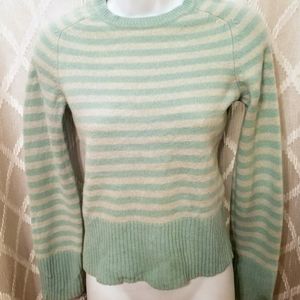 Express striped sweater size medium